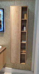 Modern Oak Side Cabinet 16”