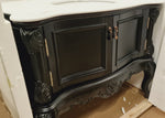 Luxury White Marble Vanity Unit 1000MM