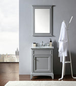 Classic 600MM Grey Vanity Unit Marble