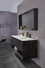 Carrara 63” Grey Vanity Unit & Carrara Quartz Stone