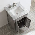 Classic 24” Grey Vanity Unit With Marble Top