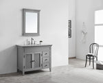 Classic 42” Grey Vanity Unit & Marble Top