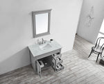 Classic 42” Antique White Vanity Unit & Marble Top
