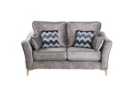 Pesaro 3 Seater Sofa Steel