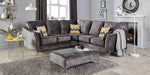 Pesaro 3 Seater Sofa Steel