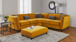 Rimini Corner Sofa Plush Mustard