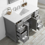 Westminister 48” Grey Floor Standing Vanity Unit