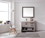 Zara 42” Vanity Unit With Carrara Stone Top