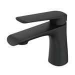 Matt Black Single Hole Basin Mixer Tap