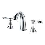 Heritage Chrome 3 Hole Basin Mixer Tap
