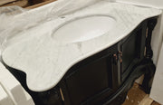 Luxury White Marble Vanity Unit 1000MM