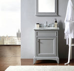Classic 600MM Grey Vanity Unit Marble