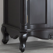Astoria 30” Vanity With Marble Top Black