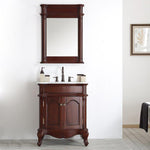 Astoria 30” Antique Cherry Vanity With Marble Top