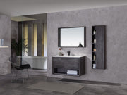 Carrara 40” Grey Vanity Unit Carrara Quartz Stone