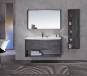 Carrara 48” Grey Vanity Unit & Carrara Quartz Stone