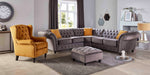 Carrara Chesterfield Corner Sofa Plush