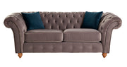 Carrara Chesterfield 3 Seater Sofa Plush