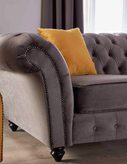 Carrara Chesterfield Corner Sofa Plush