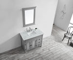 Classic 42” Antique White Vanity Unit & Marble Top