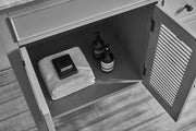 Classic 42” Grey Vanity Unit & Marble Top