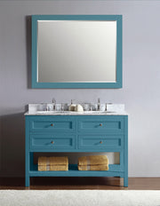 1200MM Royal Green Marble Double Basin Vanity Unit