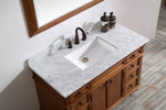 Dakota 1240MM Oak Brown Vanity Unit Marble Top