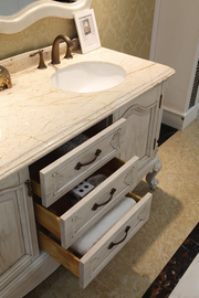 1600MM White Vanity Unit - Double Basin
