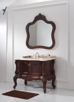 Luxury White Marble Vanity Unit 1000MM