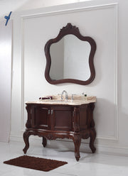 Luxury White Marble Vanity Unit 1000MM