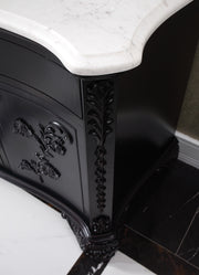Luxury Black Marble Vanity Unit – Exclusive Model
