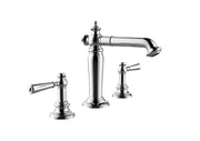 Astoria Chrome Three Hole Basin Mixer Tap