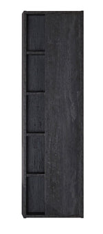 Modern Dark Grey Side Cabinet 16”