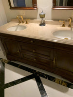 1850MM Brown Marble Vanity Unit – Exclusive Model