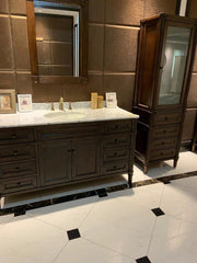 1550MM Brown Marble Vanity Unit – Exclusive Model