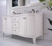 1500MM White Marble Vanity Unit – Exclusive Model