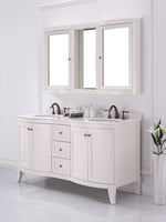 1500MM White Marble Vanity Unit – Exclusive Model