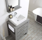 Modern 30” Grey Vanity Unit with Basin