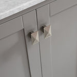 Oxford 48” Grey Vanity Unit With Carrara Marble