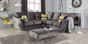 Pesaro 3 Seater Sofa Steel