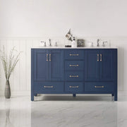 Oxford 60” Royal Blue Double Vanity Unit