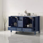 Oxford 60” Royal Blue Double Vanity Unit
