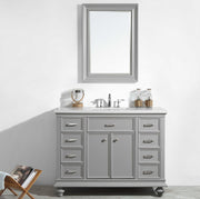 Westminister 48” Grey Floor Standing Vanity Unit