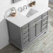 Westminister 48” Grey Floor Standing Vanity Unit