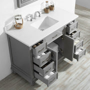 Westminister 48” Grey Floor Standing Vanity Unit