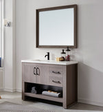 Zara 42” Vanity Unit With Carrara Stone Top